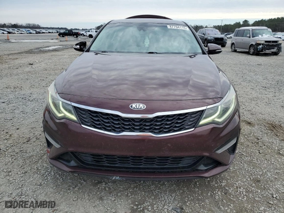 2019 Kia Optima LX with VIN 5XXGT4L32KG346958, listed as a Copart auction lot 87794115 with 228,444 mi miles and Salvage Title. Bid and sale history available at carsss.com. Image 5.