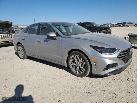 2023 Hyundai Sonata SEL with VIN KMHL14JA5PA327289, listed as a Copart auction lot 50024105 with 10,599 mi miles and Salvage Title. Bid and sale history available at carsss.com. Image 4.