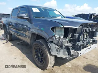 2020 Toyota Tacoma SR5 with VIN 3TMAZ5CN5LM140383, listed as a IAAI auction lot 42334477 with 80,981 mi miles and . Bid and sale history available at DreamBid. Image 1.