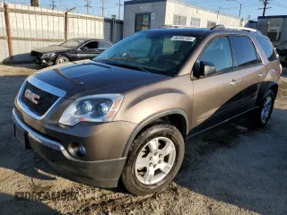 2011 GMC Acadia SLE z VIN 1GKKRPED0BJ221716, wystawiony jako Copart lot #46358185 z przebiegiem 115 552 mil mil oraz Czysty tytuł • Clean title. Historia ofert i sprzedaży dostępna na DreamBid. Obrazek 1.