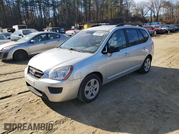 2009 Kia Rondo LX Base with VIN KNAFG528497264717, listed as a Copart auction lot 78735554 with 108,924 mi miles and Clean Title. Bid and sale history available at carsss.com. Image 1.