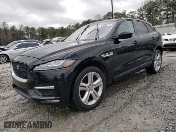 2017 Jaguar F-Pace 20d R-Sport with VIN SADCL2BN3HA094376, listed as a Copart auction lot 45233075 with 99,934 mi miles and Clean Title. Bid and sale history available at DreamBid. Image 1.