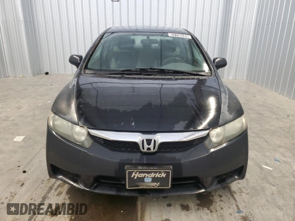 2010 Honda Civic LX with VIN 2HGFA1F53AH557158, listed as a Copart auction lot 53156285 with 139,598 mi miles and Clean Title. Bid and sale history available at DreamBid. Image 5.