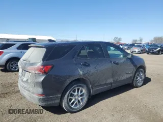 2022 Chevrolet Equinox LS z VIN 3GNAXSEV2NS179732, wystawiony jako Copart lot #51789685 z przebiegiem 108 789 mil mil oraz Szkoda całkowita • Salvage title. Historia ofert i sprzedaży dostępna na DreamBid. Obrazek 3.