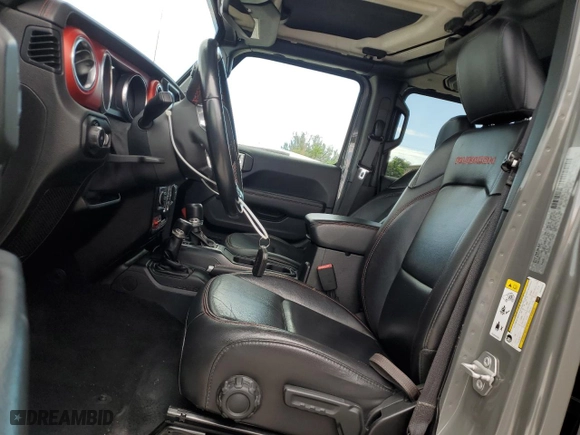 2019 Jeep Wrangler Unlimited Rubicon with VIN 1C4HJXFN1KW505315, listed as a Copart auction lot 47321275 with 57,497 mi miles and Clean Title. Bid and sale history available at carsss.com. Image 7.
