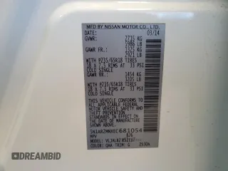 2014 Nissan Pathfinder SL with VIN 5N1AR2MNXEC681054, listed as a Copart auction lot 55751075 with 139,830 mi miles and Clean Title. Bid and sale history available at DreamBid. Image 13.