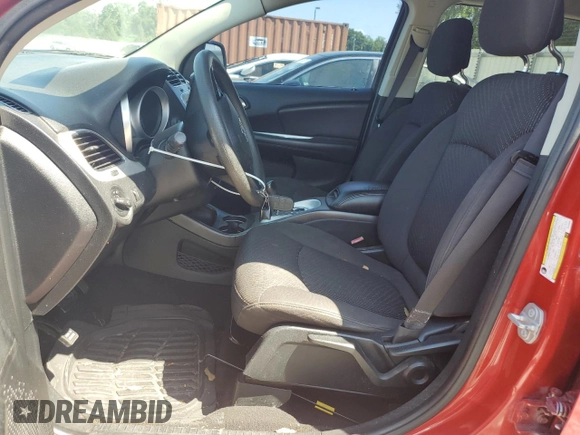 2017 Dodge Journey SXT with VIN 3C4PDCBB2HT562855, listed as a Copart auction lot 52499355 with 140,230 mi miles and Clean Title. Bid and sale history available at DreamBid. Image 7.