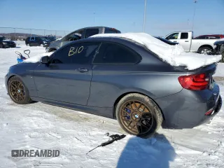 2017 BMW 2 Series M240i xDrive with VIN WBA2G3C3XHV986824, listed as a Copart auction lot 41474505 with 44,137 mi miles and Salvage Title. Bid and sale history available at carsss.com. Image 2.
