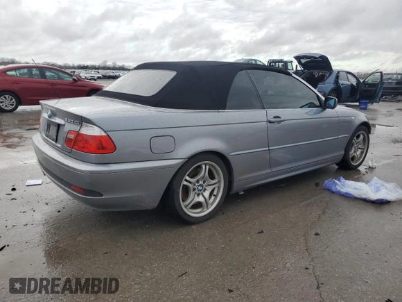 2006 BMW 3 Series 330Ci with VIN WBABW53416PZ40310, listed as a Copart auction lot 43383425 with 152,151 mi miles and Clean Title. Bid and sale history available at carsss.com. Image 3.