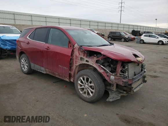 2018 Chevrolet Equinox LT with VIN 3GNAXSEV4JS530280, listed as a Copart auction lot 45481235 with 116,804 mi miles and Salvage Title. Bid and sale history available at carsss.com. Image 4.