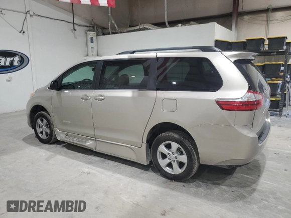 2015 Toyota Sienna LE AAS with VIN 5TDKK3DCXFS636844, listed as a Copart auction lot 49820455 with 12,964 mi miles and Salvage Title. Bid and sale history available at carsss.com. Image 2.