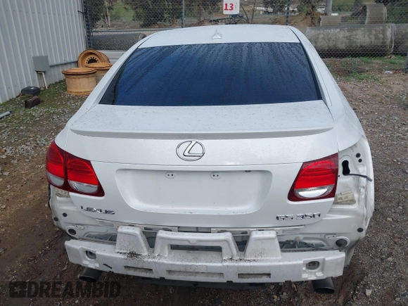 2011 Lexus GS 350 with VIN JTHBE1KS3B0051072, listed as a IAAI auction lot 41754763 with 129,659 mi miles. Bid and sale history available at carsss.com. Image 17.