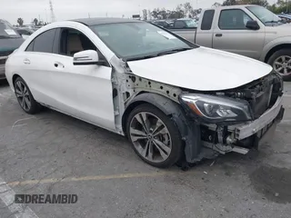 2019 Mercedes-Benz CLA with VIN WDDSJ4EB5KN741618, listed as a IAAI auction lot 42012611 with 91,417 mi miles. Bid and sale history available at carsss.com. Image 1.