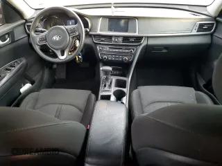 2018 Kia Optima LX with VIN 5XXGT4L34JG226240, listed as a Copart auction lot 85562164 with 118,278 mi miles and Non Repairable. Bid and sale history available at carsss.com. Image 8.