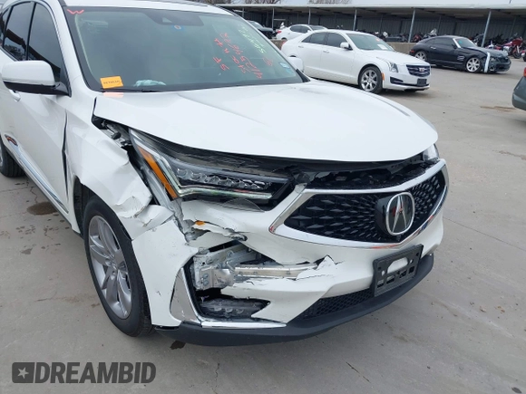 2020 Acura RDX Advance with VIN 5J8TC2H72LL022362, listed as a IAAI auction lot 41254692 with 18,739 mi miles and . Bid and sale history available at DreamBid. Image 6.