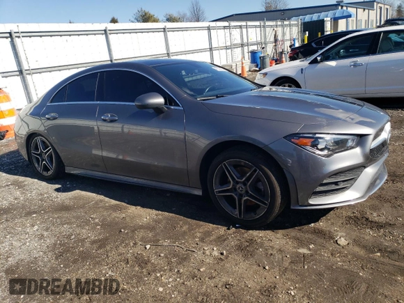 2021 Mercedes-Benz CLA 250 z VIN W1K5J4HB1MN169944, wystawiony jako Copart lot #45329265 z przebiegiem 36 900 mil mil oraz Szkoda całkowita • Salvage title. Historia ofert i sprzedaży dostępna na DreamBid. Obrazek 4.