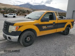 2009 Ford F-150 XL with VIN 1FTPF12V79KC23567, listed as a Copart auction lot 68580994 with 268,661 mi miles and Salvage Title. Bid and sale history available at carsss.com. Image 1.