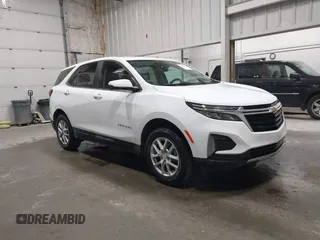 2024 Chevrolet Equinox LT с VIN 3GNAXUEG7RS153386, выставлен на аукционе IAAI как лот 42396411 с пробегом 9 582 миль миль и . История ставок и продаж доступна на DreamBid. Изображение 1.