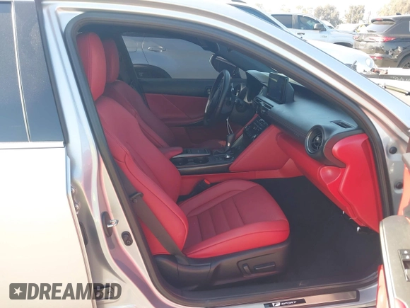 2023 Lexus IS 350 F Sport with VIN JTHGZ1B22P5068062, listed as a IAAI auction lot 41993855 with 36,710 mi miles and . Bid and sale history available at DreamBid. Image 5.