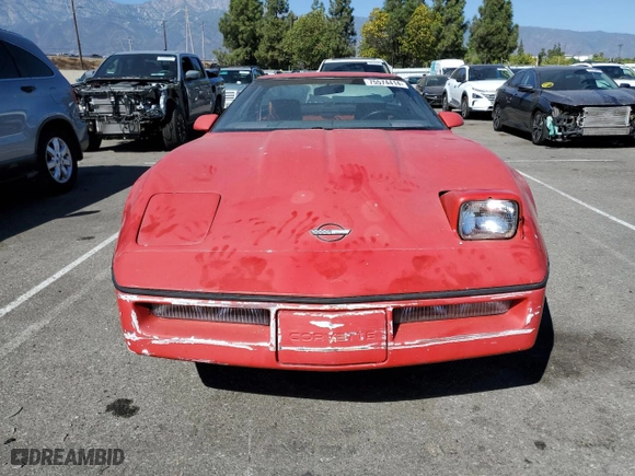 1985 Chevrolet Corvette with VIN 1G1YY0786F5112975, listed as a Copart auction lot 75574414 with 115,522 mi miles and Clean Title. Bid and sale history available at carsss.com. Image 5.