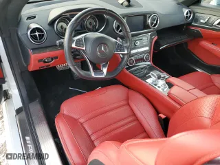 2017 Mercedes-Benz SL-Class SL 63 AMG with VIN WDDJK7EA5HF044924, listed as a Copart auction lot 87028304 with 0 mi miles and Non Repairable. Bid and sale history available at carsss.com. Image 8.