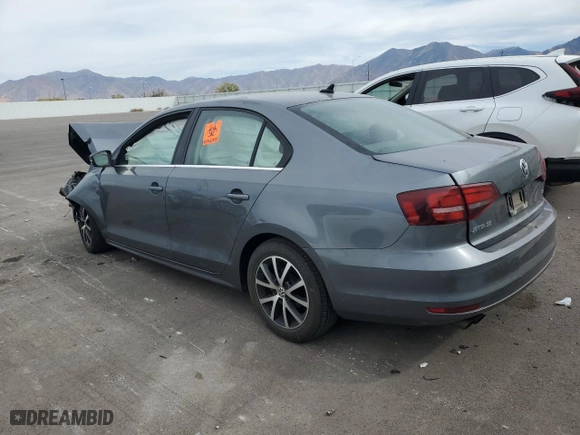 2017 Volkswagen Jetta 1.4T SE with VIN 3VWB67AJ8HM343412, listed as a Copart auction lot 75336964 with 0 mi miles and Salvage Title. Bid and sale history available at carsss.com. Image 2.