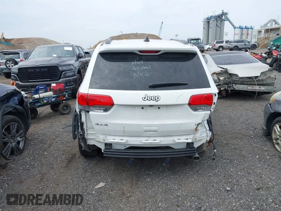 2019 Jeep Grand Cherokee Limited X with VIN 1C4RJFBG3KC831446, listed as a IAAI auction lot 41874908 with 21,407 mi miles and . Bid and sale history available at DreamBid. Image 16.