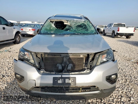2017 Nissan Pathfinder SL с VIN 5N1DR2MM7HC687712, выставлен на аукционе Copart как лот 64902505 с пробегом 129 258 миль миль и Списание • Salvage title. История ставок и продаж доступна на DreamBid. Изображение 5.