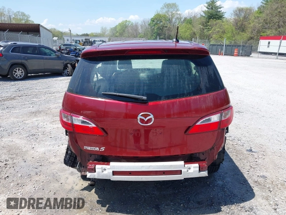 2012 Mazda 5 Grand Touring with VIN JM1CW2DL1C0123418, listed as a IAAI auction lot 42126956 with 112,411 mi miles and . Bid and sale history available at DreamBid. Image 16.