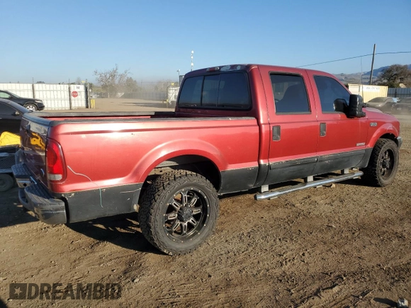 2003 Ford Super Duty F-250 XL with VIN 1FTNW20P43EB43747, listed as a Copart auction lot 88175035 with 0 mi miles and Salvage Title. Bid and sale history available at carsss.com. Image 3.