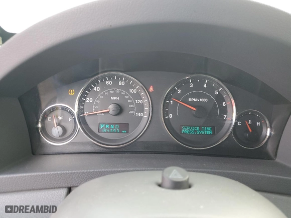 2007 Jeep Grand Cherokee Limited with VIN 1J8HR58237C569275, listed as a Copart auction lot 46633005 with 184,393 mi miles and Salvage Title. Bid and sale history available at carsss.com. Image 9.
