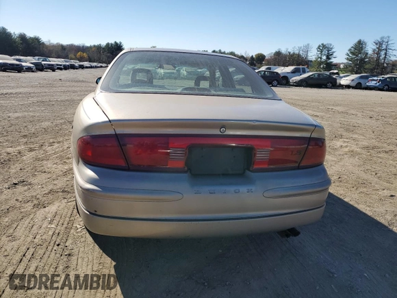 2001 Buick Regal LS with VIN 2G4WB52K911227995, listed as a Copart auction lot 80096804 with 0 mi miles and Clean Title. Bid and sale history available at carsss.com. Image 6.