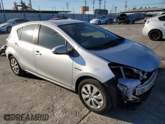 2012 Toyota Prius One with VIN JTDKDTB30C1023850, listed as a Copart auction lot 46884765 with 201,849 mi miles and Salvage Title. Bid and sale history available at carsss.com. Image 4.