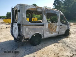 2015 Ford Transit with VIN 1FTNE1CM9FKB05709, listed as a Copart auction lot 59449354 with Not Provided miles and Salvage Title. Bid and sale history available at DreamBid. Image 3.