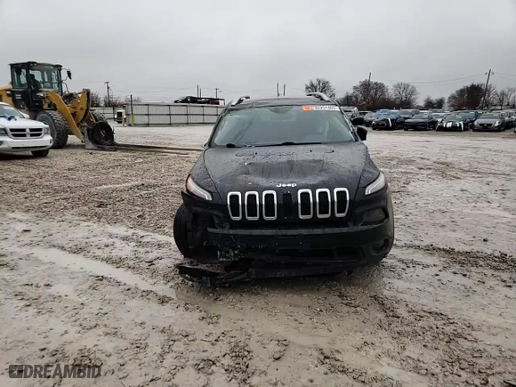 2017 Jeep Cherokee Latitude with VIN 1C4PJLCB1HW642195, listed as a Copart auction lot 82251463 with 179,660 mi miles and Salvage Title. Bid and sale history available at carsss.com. Image 10.