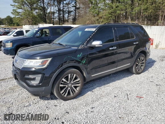 2016 Ford Explorer Platinum with VIN 1FM5K8HT5GGD27746, listed as a Copart auction lot 49656835 with 191,774 mi miles and Salvage Title. Bid and sale history available at DreamBid. Image 1.