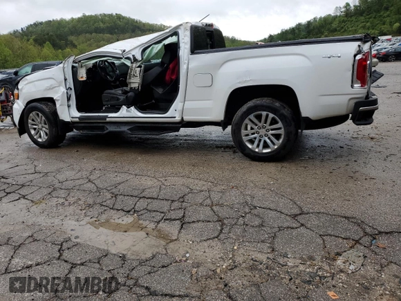 2018 GMC Canyon 4WD SLT with VIN 1GTG6DEN8J1266757, listed as a Copart auction lot 54166315 with Not provided miles and Salvage title. Bid and sale history available at DreamBid. Image 2.