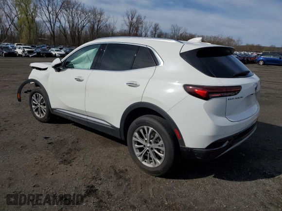 2022 Buick Envision Preferred with VIN LRBAZLR44ND165226, listed as a Copart auction lot 53031645 with 41,562 mi miles and Salvage Title. Bid and sale history available at carsss.com. Image 2.