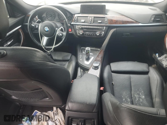 2014 BMW 3 Series GT 328i xDrive with VIN WBA3X5C55ED557500, listed as a Copart auction lot 52669625 with 128,353 mi miles and Salvage Title. Bid and sale history available at carsss.com. Image 8.
