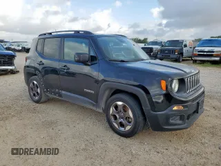 2017 Jeep Renegade Sport with VIN ZACCJAAB6HPE77991, listed as a Copart auction lot 59850855 with 97,220 mi miles and Clean title. Bid and sale history available at DreamBid. Image 4.