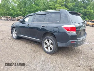 2012 Toyota Highlander Limited with VIN 5TDDK3EH0CS144483, listed as a IAAI auction lot 42183538 with Not provided miles and . Bid and sale history available at DreamBid. Image 3.