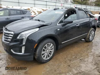 2017 Cadillac XT5 Luxury FWD with VIN 1GYKNBRS8HZ130524, listed as a Copart auction lot 46985545 with 0 mi miles and Clean Title. Bid and sale history available at carsss.com. Image 1.