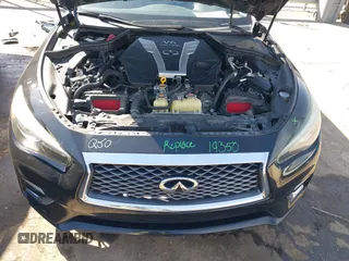 2018 Infiniti Q50 Luxe with VIN JN1EV7AP6JM592321, listed as a IAAI auction lot 41566556 with 109,545 mi miles and . Bid and sale history available at DreamBid. Image 10.