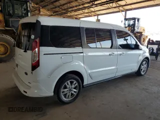 2019 Ford Transit Connect XLT with VIN NM0GS9F24K1393694, listed as a Copart auction lot 58372945 with 136,111 mi miles and Clean title. Bid and sale history available at DreamBid. Image 3.