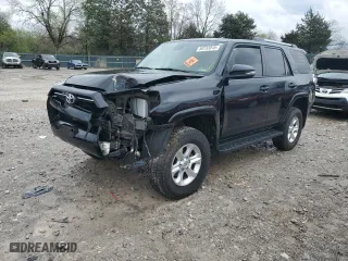 2020 Toyota 4Runner SR5 with VIN JTEBU5JR6L5738122, listed as a Copart auction lot 50733015 with 110,755 mi miles and Salvage Title. Bid and sale history available at carsss.com. Image 1.
