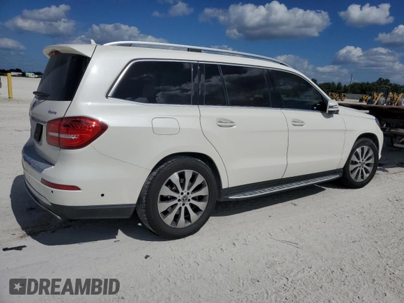 2018 Mercedes-Benz GLS with VIN 4JGDF6EE7JB076050, listed as a Copart auction lot 73390983 with 0 mi miles. Bid and sale history available at carsss.com. Image 3.