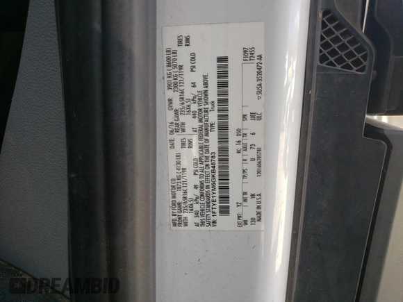 2016 Ford Transit Cargo z VIN 1FTYE1YM6GKB48783, wystawiony jako Copart lot #50741825 z przebiegiem 151 331 mil mil oraz Szkoda całkowita • Salvage title. Historia ofert i sprzedaży dostępna na DreamBid. Obrazek 14.