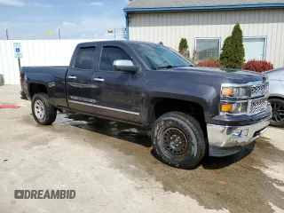 2014 Chevrolet Silverado 1500 LTZ with VIN 1GCVKSEC0EZ275367, listed as a Copart auction lot 53639515 with 126,415 mi miles and Salvage Title. Bid and sale history available at DreamBid. Image 4.
