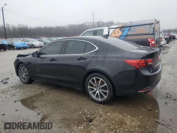 2016 Acura TLX V6 with VIN 19UUB2F36GA005752, listed as a Copart auction lot 44917645 with 153,952 mi miles and Salvage Title. Bid and sale history available at carsss.com. Image 2.