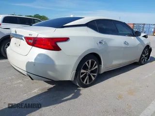 2017 Nissan Maxima SV with VIN 1N4AA6AP3HC389930, listed as a IAAI auction lot 42343554 with 128,926 mi miles and . Bid and sale history available at DreamBid. Image 4.